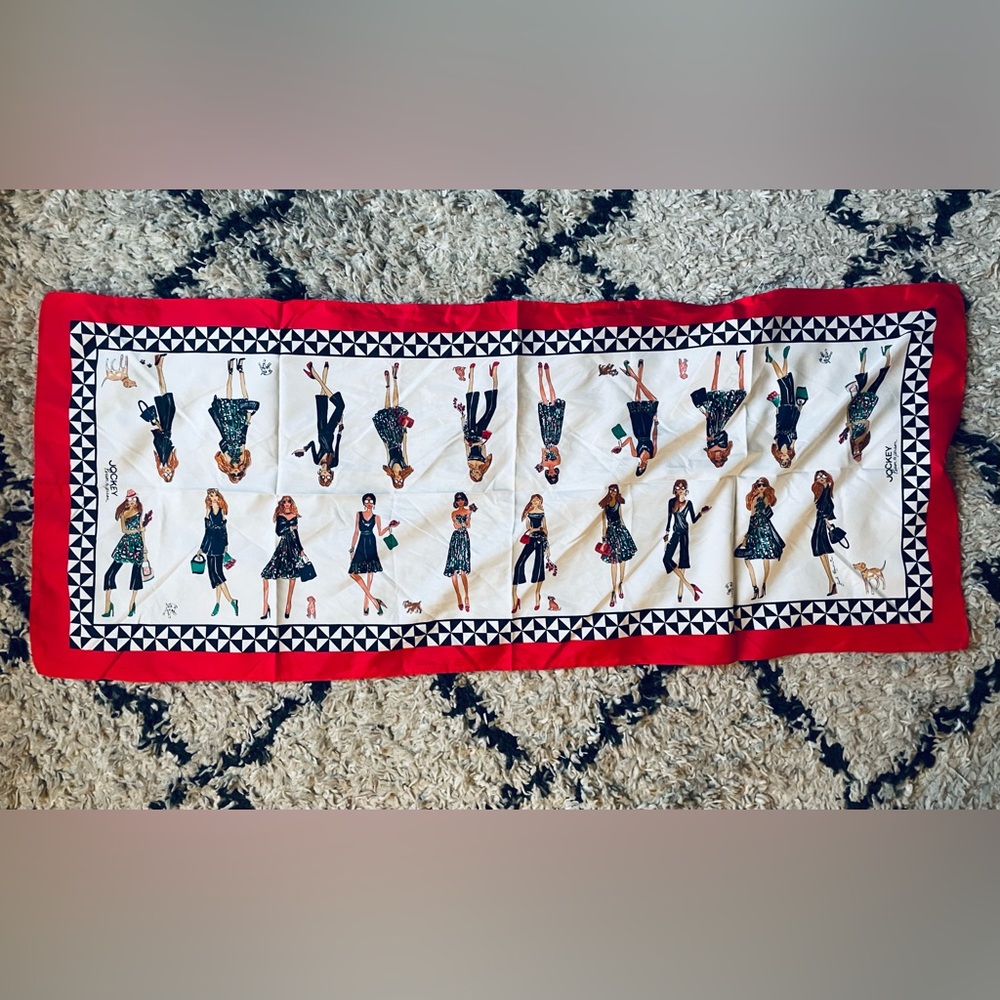 Vintage Jockey Scarf